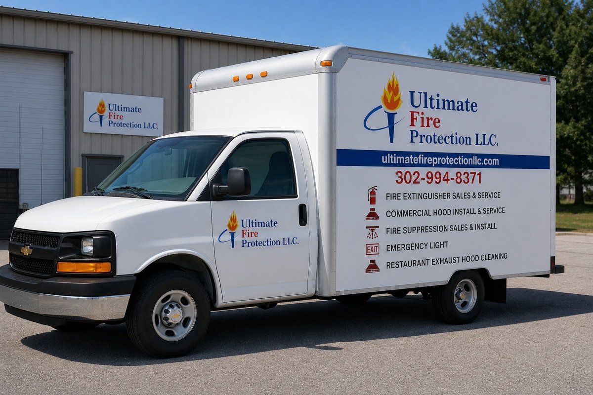 Ultimate Fire Protection fleet vehicle